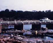 Rhodesian bridge in dry season