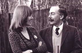 Penny & John Hislop 1974